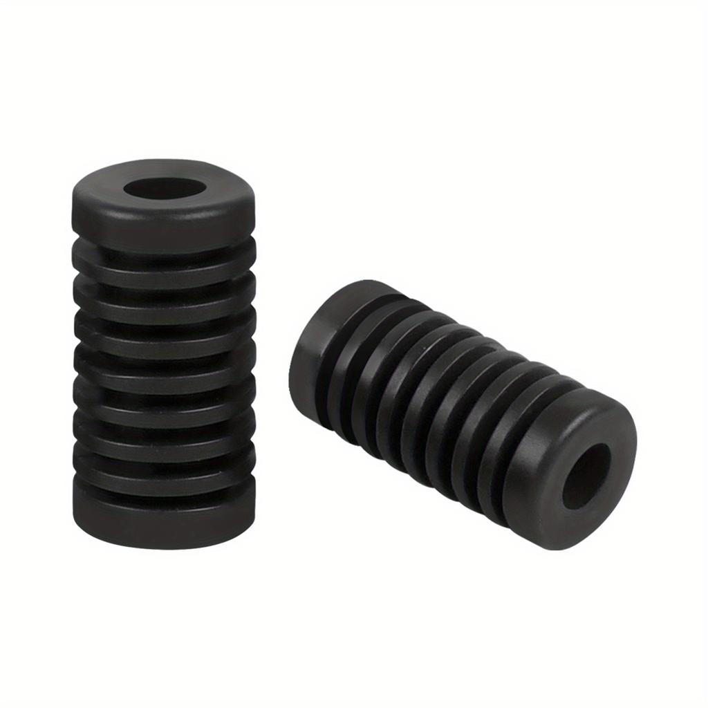 2pcs Motorcycle Gear Shift Lever Covers - Durable Rubber, Anti-Slip Pedal Pads for Enhanced Riding Comfort & Protection