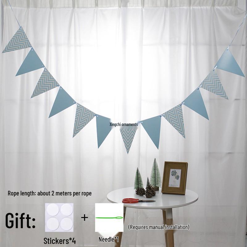 Baby Birthday Cartoon Banner Decoration Pennant