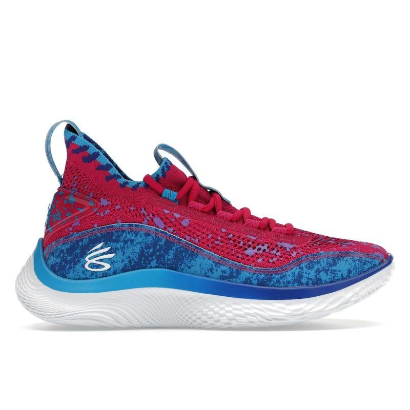 Under Armour Curry Flow 8 Pi Day Men Sneakers Pink Tropic-Pink Capri 3024694-603