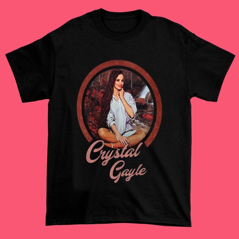 Crystal Gayle Heavy Cotton Black S-234XL Unisex Classic T-Shirt Unisex T-Shirt L
