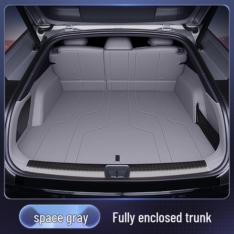 XPeng P7 2025 Trunk Mat - Full Coverage Tail Box Mat for Car Interior Accessories