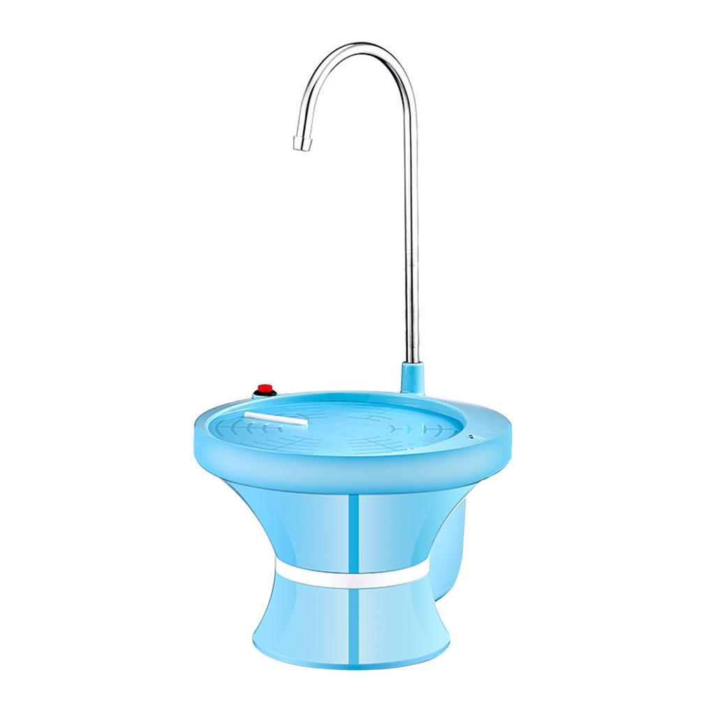 Automatic Electric Drinking Water Bottle Pump With Spill-Proof Tray For Gallon Bottle Dorm Room Space-Saving Hydration Hub