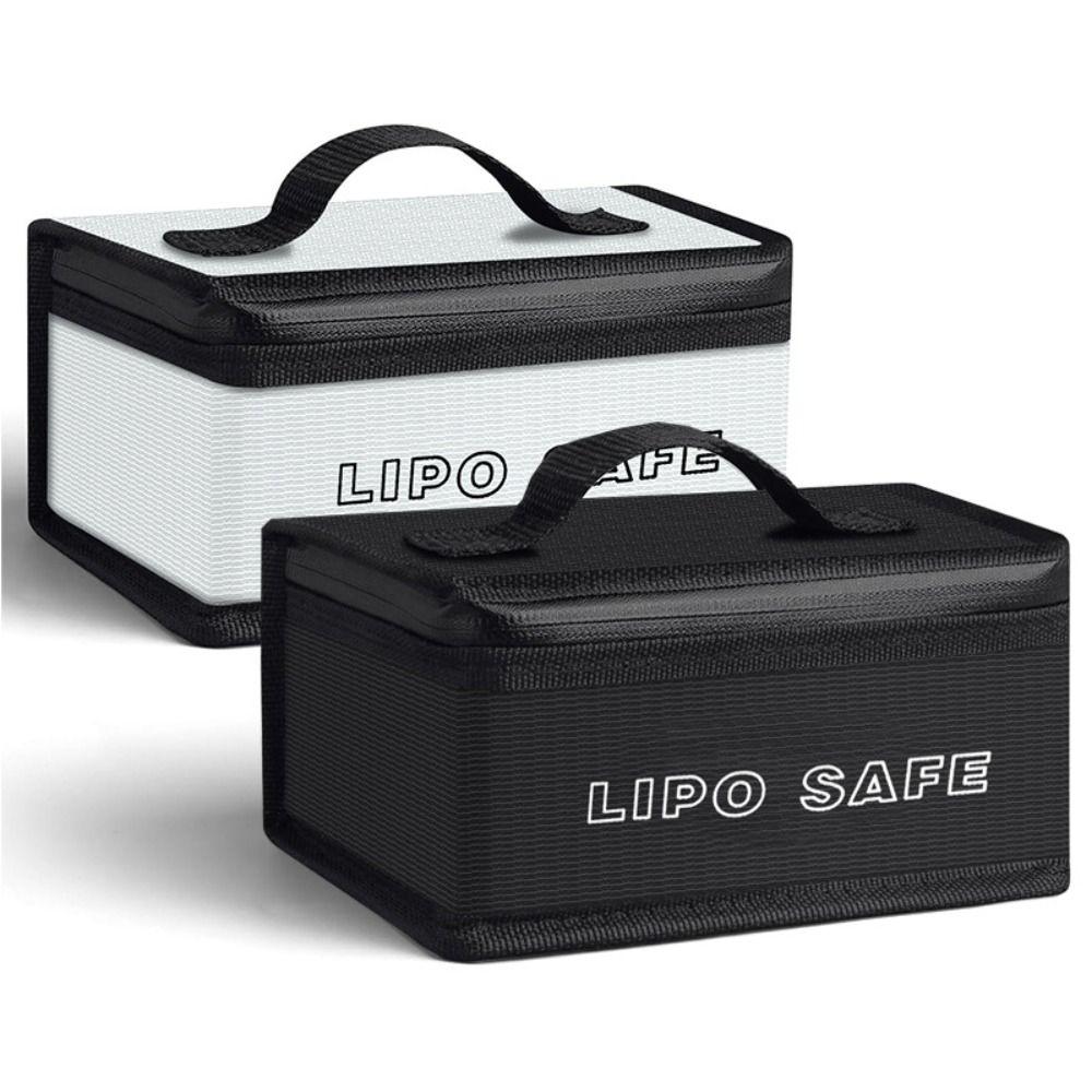 Waterproof Battery Fireproof Handbag Portable Lipo Protective Case RC Battery Storage