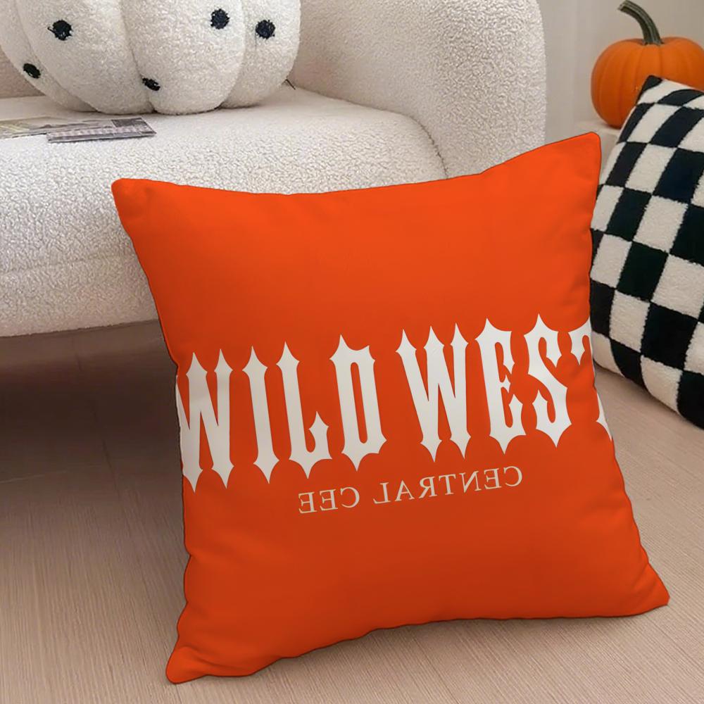 Fashion Star Fans Gift CCentral Cee Cushion Cover Linen Pillow Case Soft Breathable Protective Couch Room Decoration