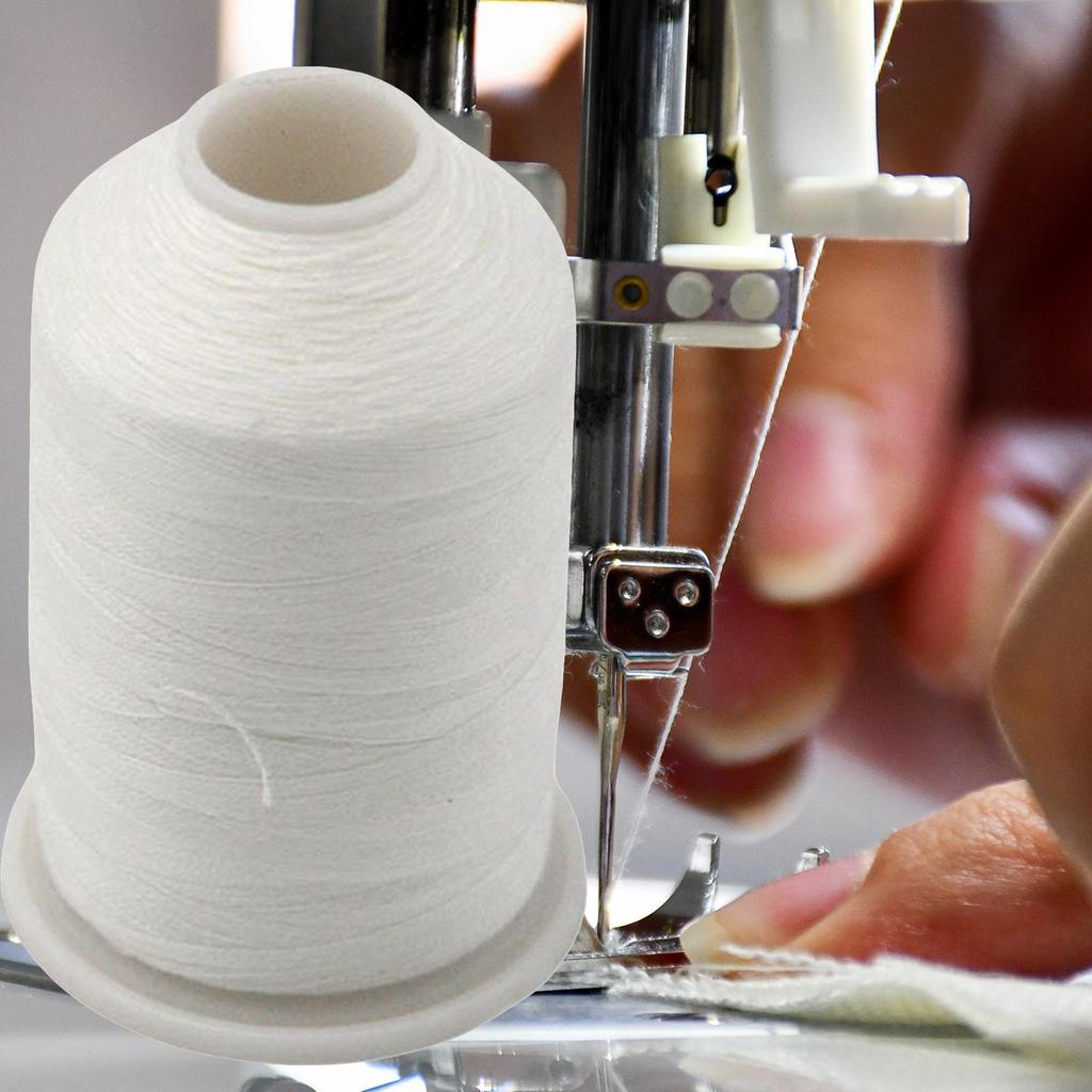 1094 Yard White 402 Water Soluble Sewing Thread for Garment DIY