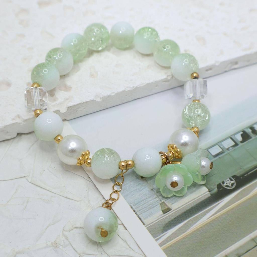 Mori Style Mermaid Crystal Bracelet – Versatile Niche Design for Women, Ideal for Students and Best Friends