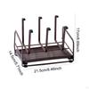 Bottle Drainer Holder Water Dryer Rack 6 Cup Spacing Hanger Adjustable Mug