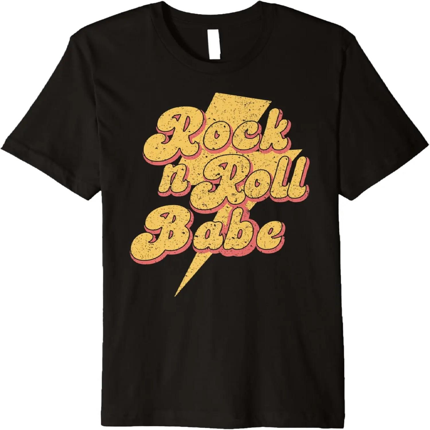 

Rock n Roll Babe Vintage Retro Premium T-Shirt S