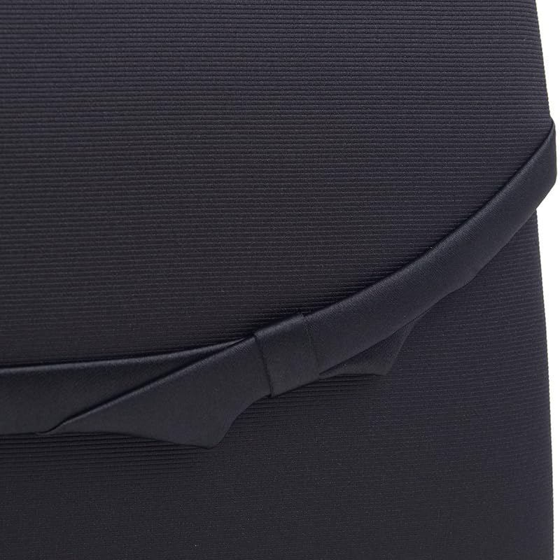 Aurora Made In Japan Black Formal Bag, Water-Repellent, Odor-Resistant, Large, Black, Women's, Suitable for Weddings, Funerals, Entrance Ceremonies,