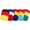 Sportarmband, Regenbogen-gestreifte Schweißbänder, Handgelenkstütze für Männer und Frauen, Fitnessstudio, Sportzubehör, atmungsaktive, elastische Handgelenkstütze