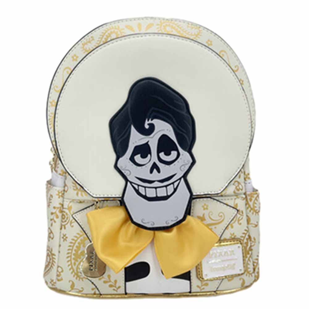 Kids Cartoon Villain Mini Backpack Floral Print Cute Small Rucksack Student School Bag