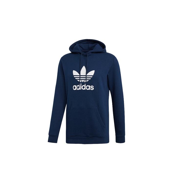 adidas originals Trefoil Sports Pullover Lake Blue Men s EJ9682 XS