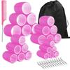 Eight-Character Air Bangs Curler Set with Clips and Comb - Effortless Air Bangs Styling Tool