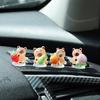New Car Fun Decorations Dashboard Centre Console DIY Decorative Accessories Cartoon Orange Dolphin Shape Hanging Car Interiors