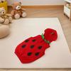Strawberry Costume For Boys And Girls Realistic Fruit Costume Hood For Halloween Outfit And Stage Performances Years