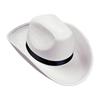 Cowboy Hat Breathable Photo Props Decor Western Cap Cowgirl Hats Jazz Hat Sun Hat for Women Teens Bridal Bridesmaid Wedding