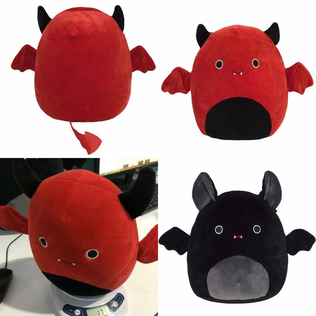 Adorable Halloween Devil Bat Plush Toy Soft And Cuddly Stuffed Cartoon Doll For Kids