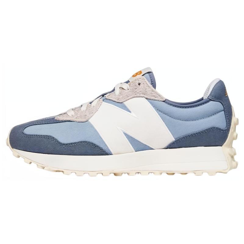 New Balance 327 Blue Indigo White Sneakers MS327DE