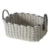 Convenient Cotton Rope Storage Basket Handwoven Cotton Rope Woven Organization Baskets Portable Storage Container