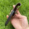 Foling Knife Holder Embossed Cowhide Scabbard Pocket  Knife Cover Split  Leather Case  Camping Knife Holsters Military Knife Cover Belt Buckle