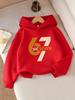 Autumn Digital 67 Six Seven Print Children's Hoodies Kids Fashion Fleece Hooded Sweatshirt Boys Casual Fashion Sport Pullover