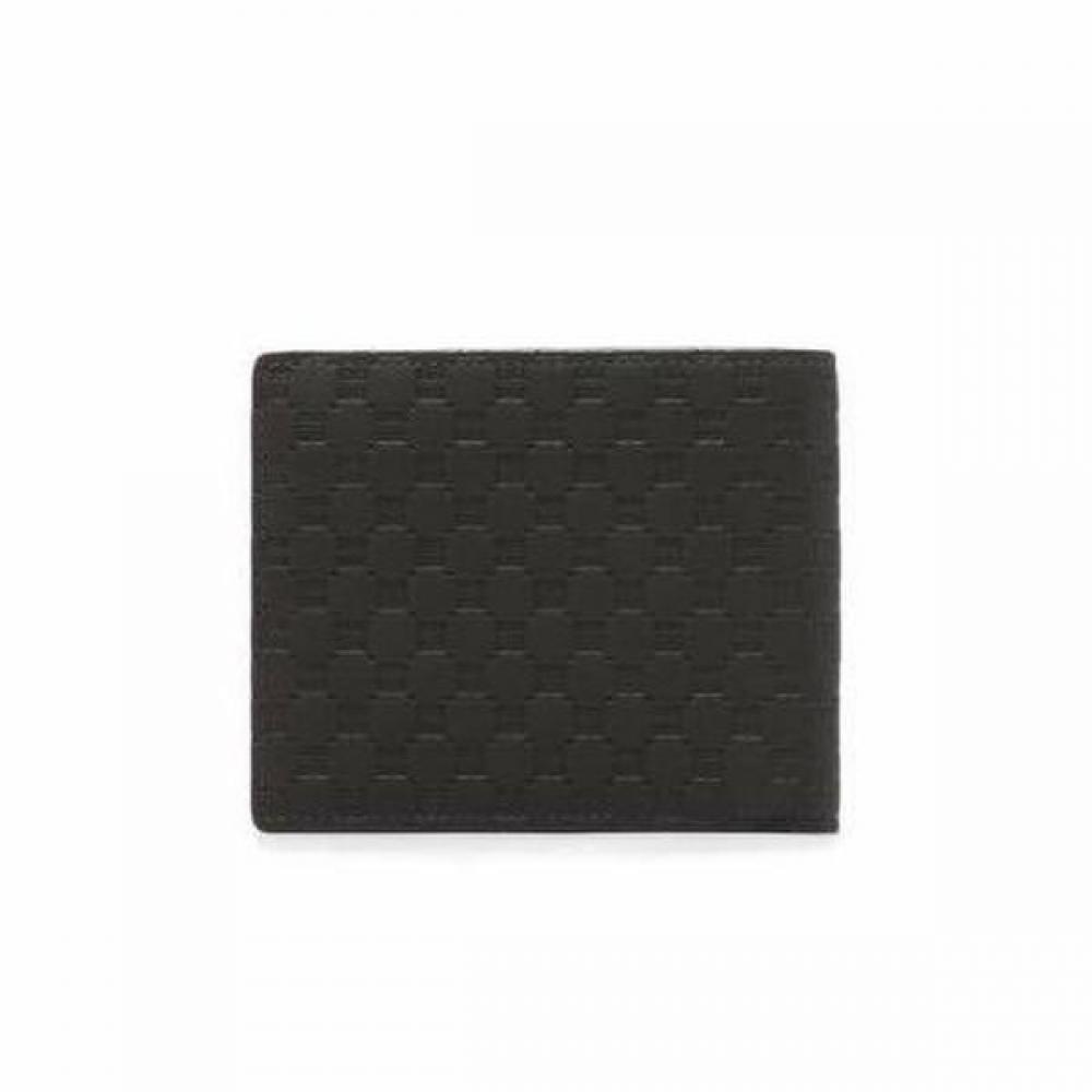 Daks Brown Dd Logo Matte Leather Wallet W3 dbwa3e368W3