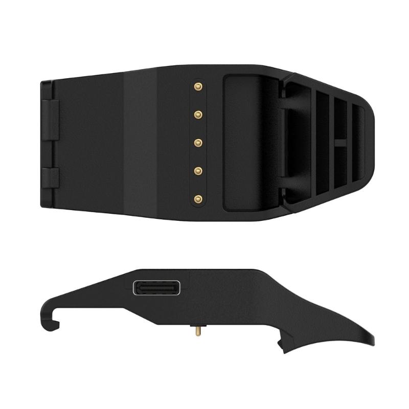 Backup Charging Station Charger Dock Adapter Base for TT15 TT10 Dog Pet Collars Compatibility Type C Port Black