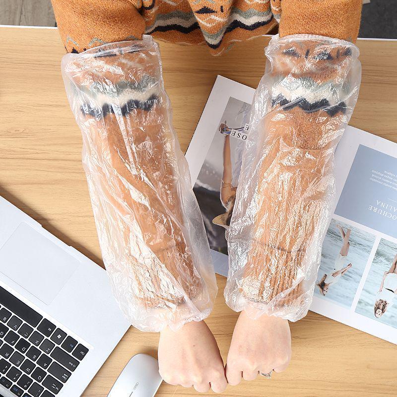 Wasserdichte Einweg-Transparente Kunststoff-Überschürzen - Dick, Lang, Ölbeständig und Schmutzabweisend