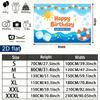 Beach Tropical Birthday Backdrop 1pc - Wall Hanging Decor