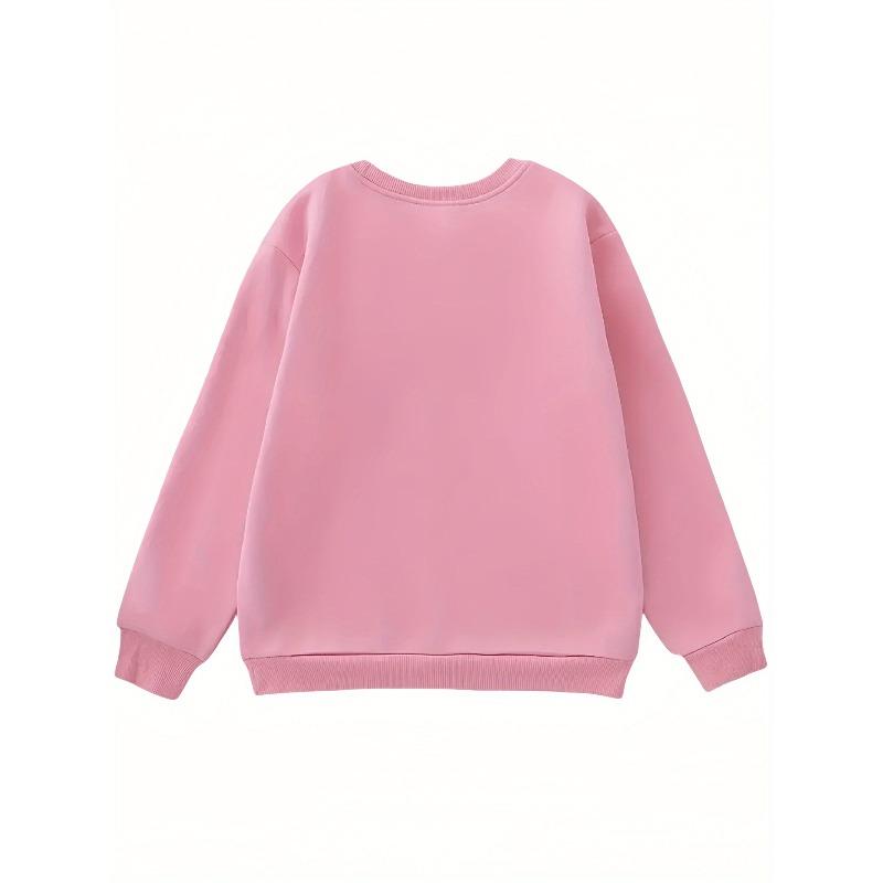 European sizes Fashionable Round-Neck Sweatshirt for Kids