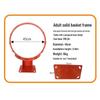 INVUI Adult Indoor Outdoor Wall-Mounted Solid Basketball Rim
