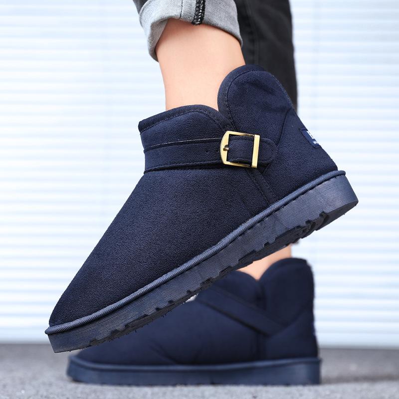 Snow Boots Women's Winter 2025 New Velvet Thickened Waterproof and Non-slip Outer Wear Cotton Shoes Winter Flat Warm Shoes