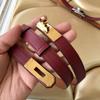 Double-Sided Head Layer Cowhide Belt Women's Fashion All-Match Four Seasons Recommended Clothes Accessories Free Size