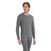 Men's Tencel Lyocell & Cotton Thermal Underwear Set: Antibacterial, Plus Velvet, Autumn Round Neck Top & Trousers