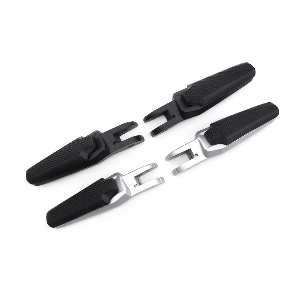 Motorcycle Rear Footrest Foot Pegs Pedals For DUCATI Monster 1200 821 937 Footpegs Pedals With Rubber Cover