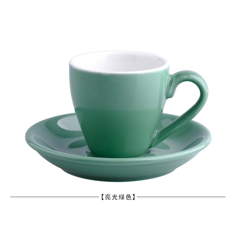 Cupa Cană Creativă Europeană Extra Rezistentă 80cc Ceașcă pentru Latte Set Ceașcă de Cafea Ceașcă pentru Latte Ceașcă Ceramică