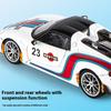1/18 Porsche 918 Martini Lackiert Limitierte Edition Legierung Druckguss Modellauto Sammlung von Hobby-Ornamenten Ton & Licht Serie Geschenk