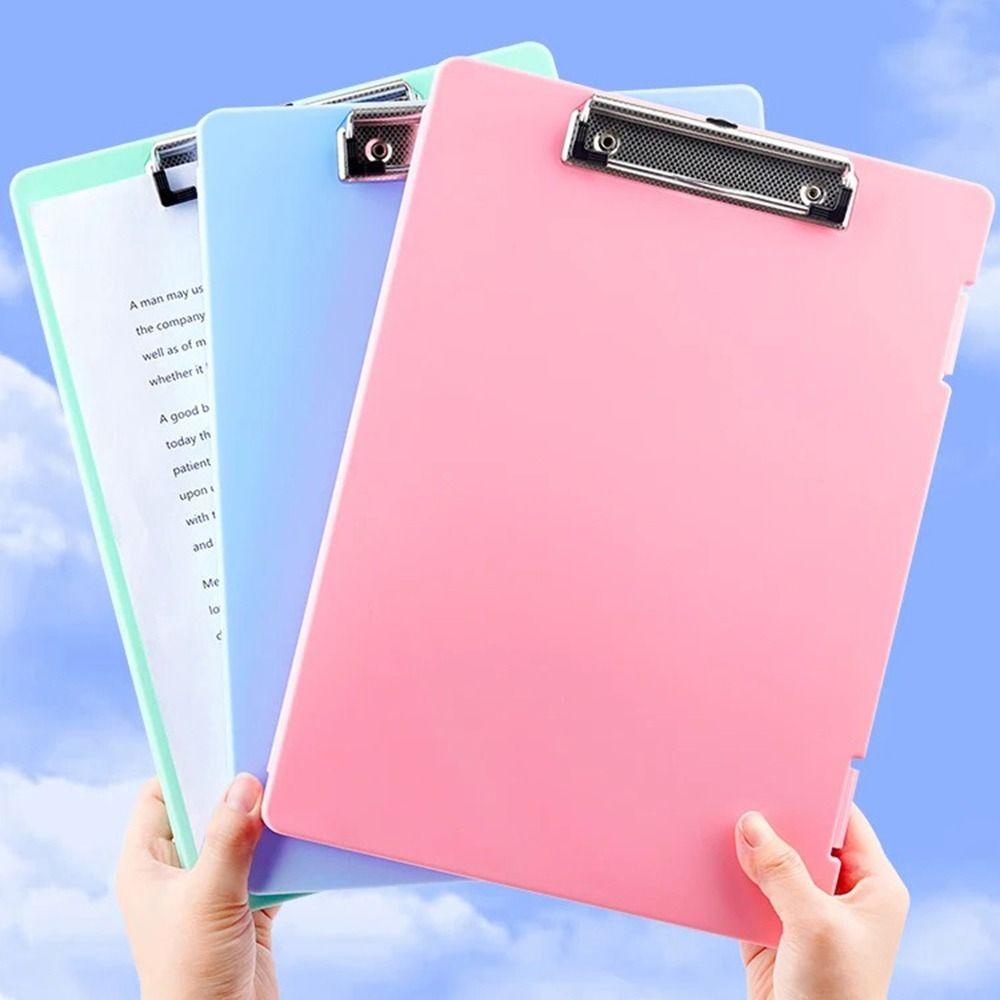 Multifunctional A4 Folder Clamp Storage Box Writing Storage Integrated Student Test Paper Folder