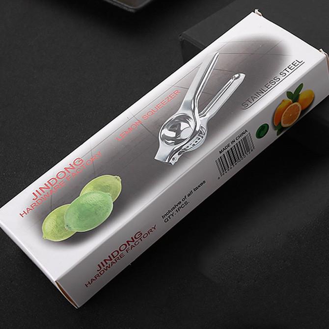 Stainless Steel Manual Citrus Juicer: Hand Press Squeezer for Lemons, Oranges, and Other Fruits