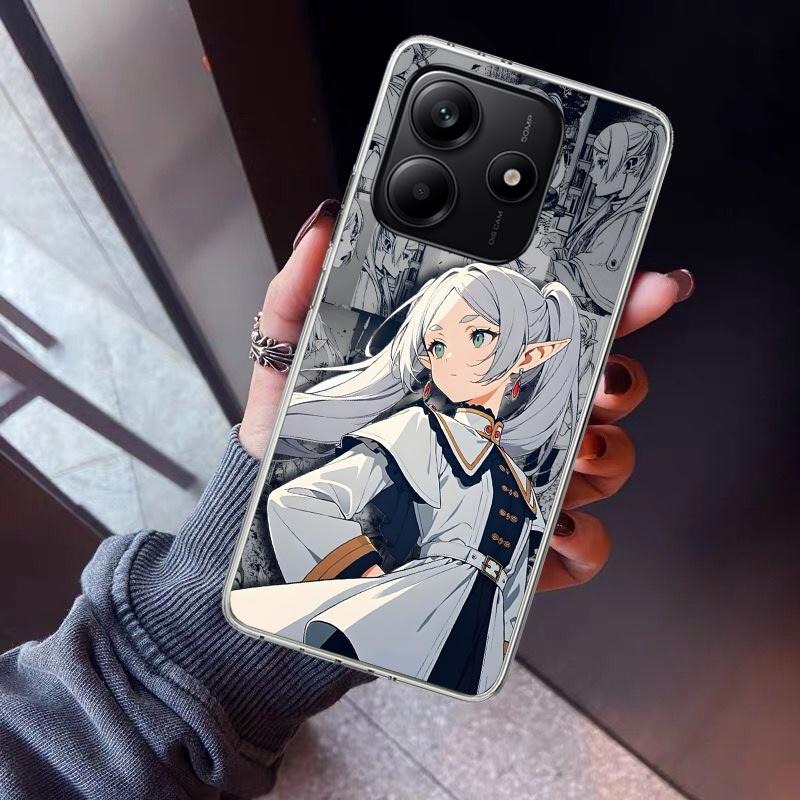 Frieren Beyond Journeys End Phone Case For Xiaomi Redmi Note 10 11 12 13 14 15 Pro Plus 11S 12S 14S 11T 11E 10S Soft TPU Back Co