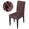 Elastic Solid Color Chair Cover Home Spandex Stretch Slipcovers Chair Seat Covers For Kitchen Dining Room Wedding Banquet Home