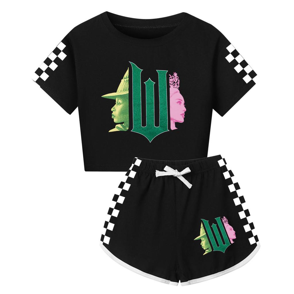 Print Wicked Children Short Sleeved Short Style Suit Pajama Clothing Fashion
