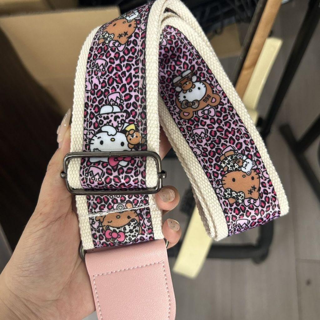 Hello Kitty Guitar Strap With Metal Buckle For Electric Acoustic Bass Ukulele Classical Instruments