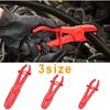 Markeny 3 Pack Hose Clamp Pinch Pliers Line Clamps for Brake Hoses, Fuel Hoses, Clamping Fuel, Bake, Red