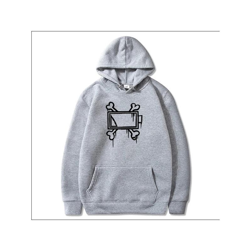 New men's and women's autumn and winter fleece hoodie Murder Drones print foreign trade leisure sports hoodie trendy men's Y2K