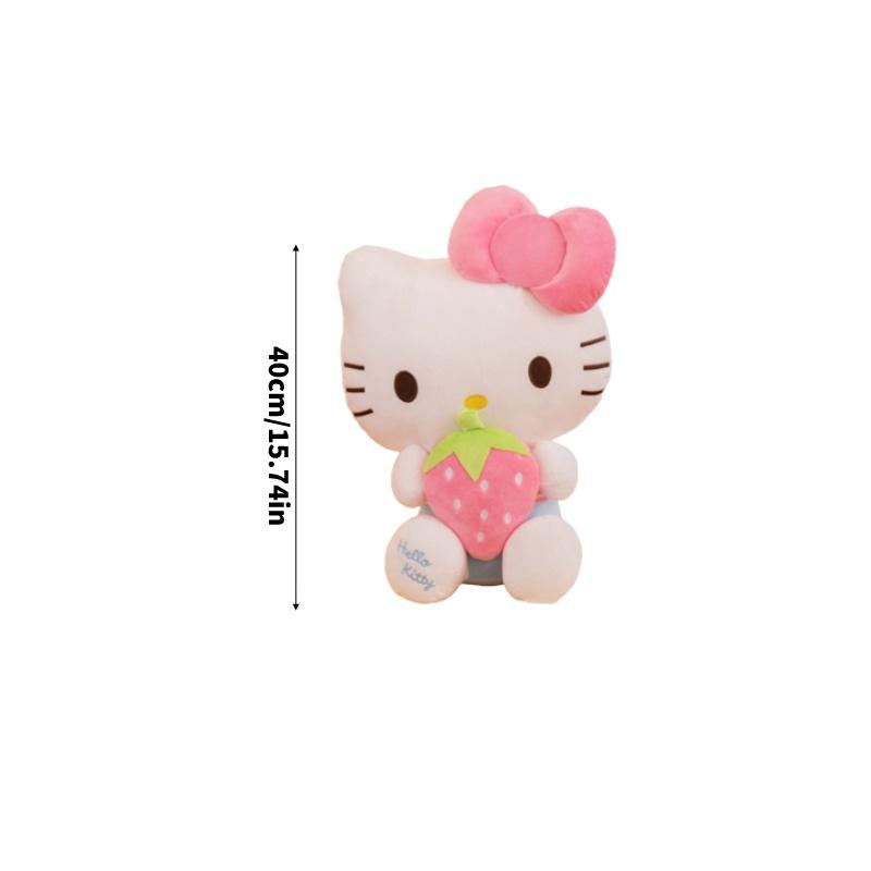 Cat Toy Plush Cartoon Fruitthemed Doll Strawberry Grape Design