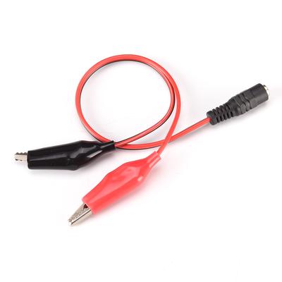 Verkauf DC 5,5 mm x 2,1 mm DC Buchse/Stecker-Anschluss zu 2 Krokodilklemmen Stromkabel A