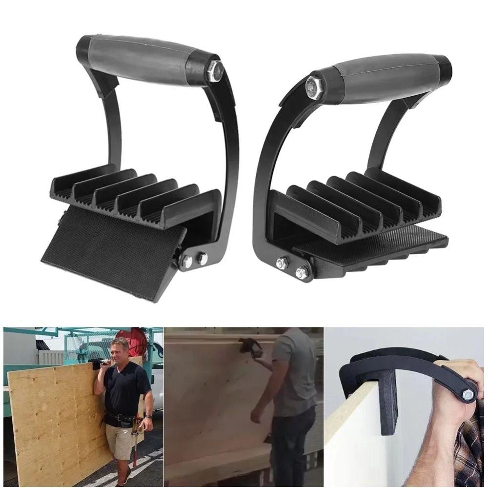 Metal Material Woodboard Fixture Portable Carry Sheet Board Clamp Panel Gripper  Household Handling