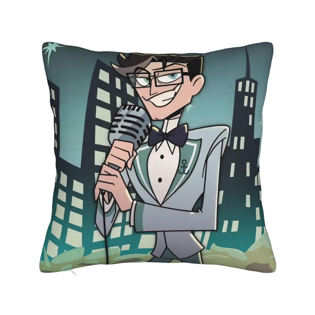 Decorative Pillowcase R-Radiostatic Vox Alastor  Merch Living Room  Pillow Case Cover Zipper Multiple Sizes