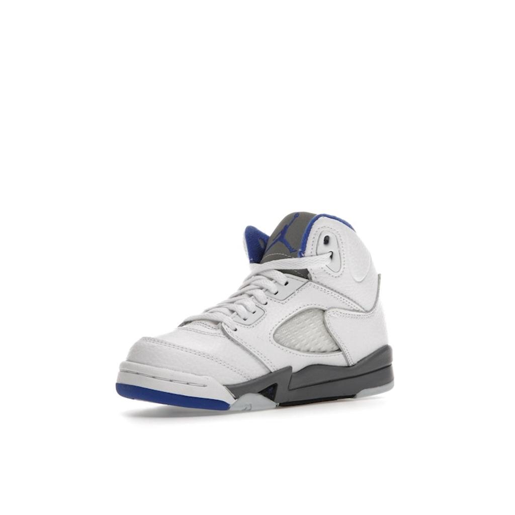 Air Jordan 5 Retro PS White Stealth Black Hyper Royal 440889-140
